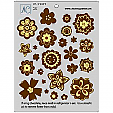 Flower Fun Accessory Chocolate Mold - 1/4" to 2 1/8"