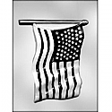 Flag Chocolate Mold - 6.5" - Discontinued 8/16/21