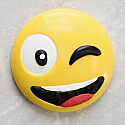 Wink Emoji Chocolate Mold - 1 1/4" to 3 1/2"