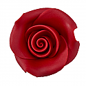 Sugar Soft Roses - Medium Red - 1.5"