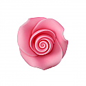 Sugar Soft Roses - Medium Pink - 1.5"