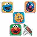 Elmo and Friends Cupcake Rings