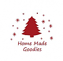 Home Made Goodies Stickers - Red Christmas Tree