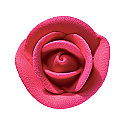 Royal Icing Roses - Medium Fuchsia
