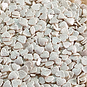 Pearlized White Hearts Quins 2 oz.