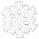 Snowflake Sugar Decorations - 1.5"