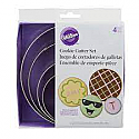 Nesting Metal Circle Cookie Cutter Set - 4 Piece