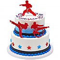 Martial Arts Cake Topper