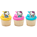 Hello Kitty - Kitty and Mimmy Cupcake Rings