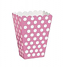 Treat Box - Pink Polka Dot