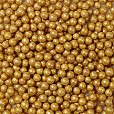 Gold Sugar Pearls - 4.97oz.