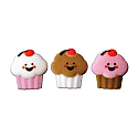 Happy Face Cupcakes Asst. Sugar Decorations