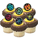 Novelty Clearance - Bakugan Cupcake Rings