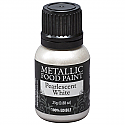 Metallic Food Paint - Pearl White