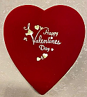 Red Felt Heart w/ Happy Valentines Day Box