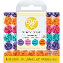 Gel Food Colors - Neon 4 Color Set