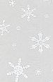 Snowflakes Cello Bag - 5" x 3" x 11.5"