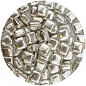 Silver Square Dragees - 3.7 oz.
