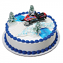 Snowmobile Cake Topper