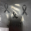 Awareness Ribbon (Breast Cancer) Stencil