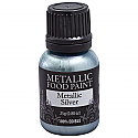 Metallic Food Paint - Silver 