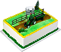 Farm Tractor Cake Topper 