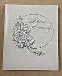 Wedding Book Clearance - Our Silver Anniversary Guest Book