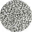 Silver Rice Dragees - 3.7 oz.