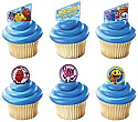 Pacman Cupcake Rings