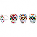 Day of the Dead Cupcake Rings