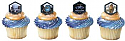Novelty Clearance - Megamind Cupcake Rings