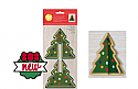 3-D Christmas Tree Cutter Set - 2 Piece 