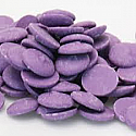 Special Order Item - Merckens Purple (Vanilla) Coating Wafers - 25 lb (Free Shipping not available)