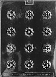 Filled Pieces Chocolate Mold - 1 1/8"