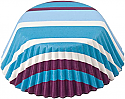 Stripes - Blue and Purple baking cups - Discontinued 2/2022
