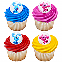 Blue's Clues and You Cupcake Rings
