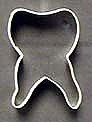 Tooth Cookie Cutter - 3"