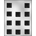 Square Mint Chocolate Mold - 1 1/4"