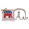 Tall Elephant Cookie Cutter with Handle
