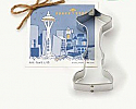 Space Needle Cookie Cutter with Handle