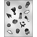 Vegetable Assortment Chocolate Mold - 1" to 1 3/4"
