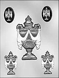 Greek Urn Assortment Chocolate Mold - 1 1/4" to 3" - Limited Supply