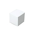 Truffle Box (small): 1 5/16 x 1 5/16 x 1 5/16in.