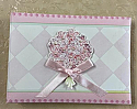 Wedding Book Clearance - Pink Flower Bouquet Guest Book