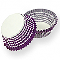 Stripes - Purple Baking cups
